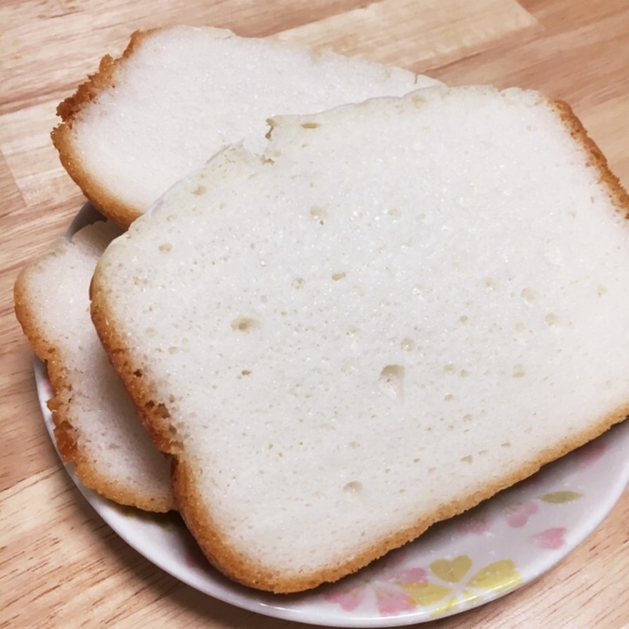 HB☆米粉100%グルテンフリー食パン♡の画像