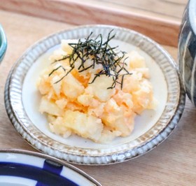 レンジで簡単♩明太ポテトサラダ
