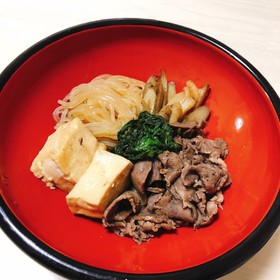 すき焼き風肉豆腐
