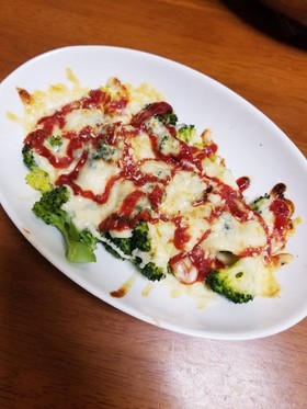 ブロッコリーのチーズ焼き