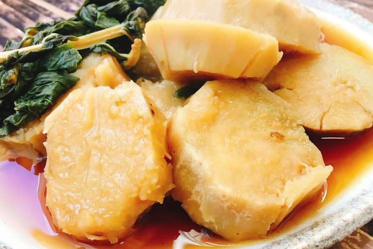 ほっこり美味しい 京芋 里芋 の煮物 レシピ 作り方 By めぐみの郷 クックパッド 簡単おいしいみんなのレシピが356万品