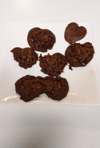 【材料5つ】レンジでチョコチップクッキー
