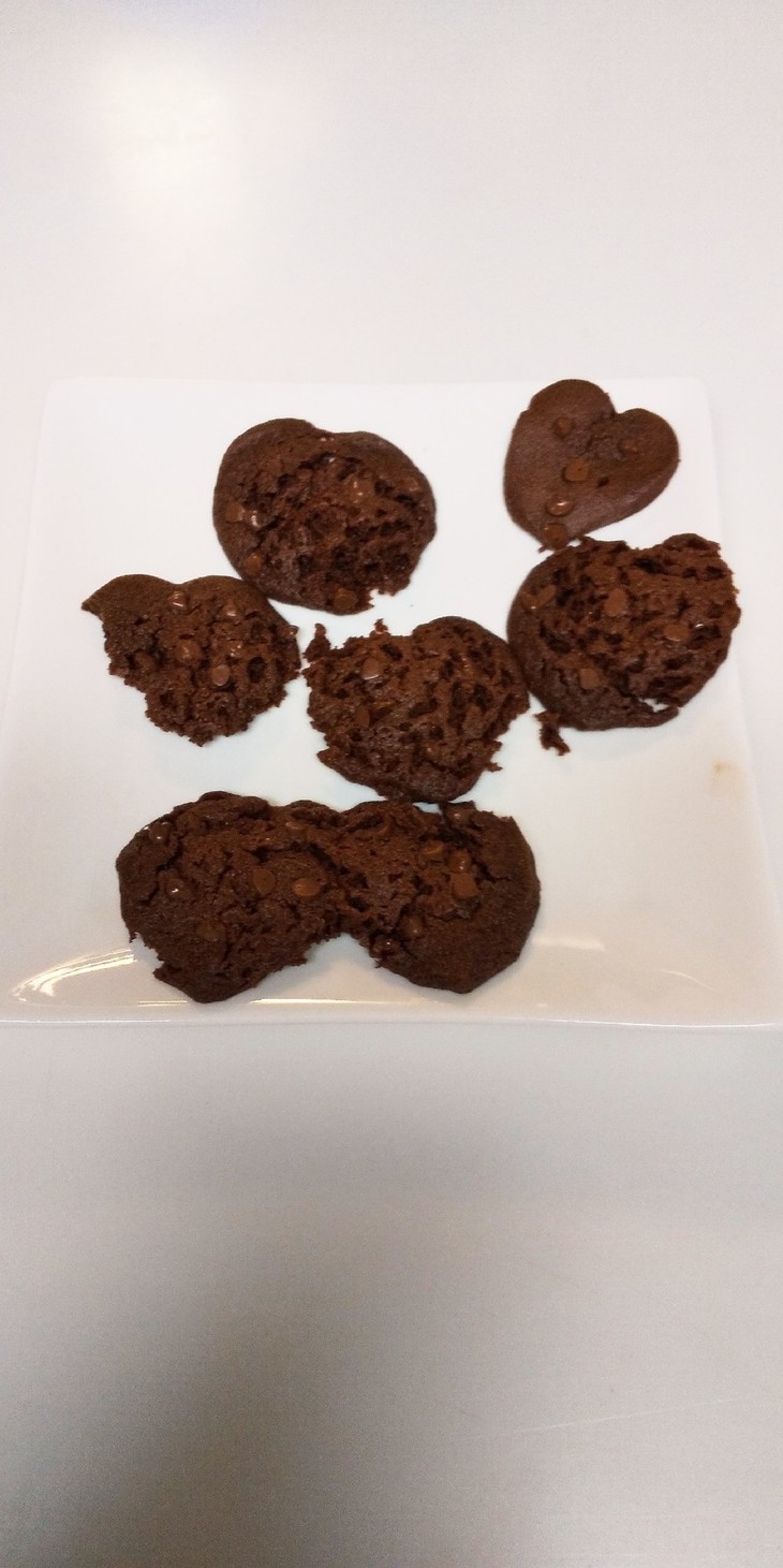 【材料5つ】レンジでチョコチップクッキーの画像
