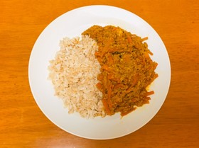 にんじんしりしりカレー