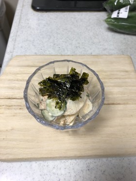 漬物アレンジ(大根と胡瓜のツナサラダ