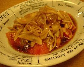 トマトのサラダ~玉ねぎドレッシングがけ~