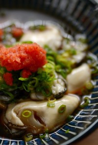 生牡蠣ポン酢