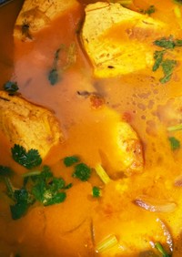 メカジキのスープカレー(ネパール料理)