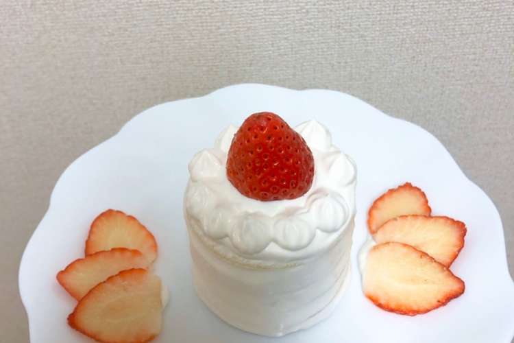 10分 一歳の誕生日ケーキ 豆乳ホイップ レシピ 作り方 By ママヨリ クックパッド 簡単おいしいみんなのレシピが352万品