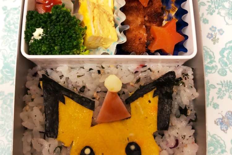 年少さんのポケモン弁当 冬のピチュー レシピ 作り方 By 育児中 クックパッド 簡単おいしいみんなのレシピが368万品