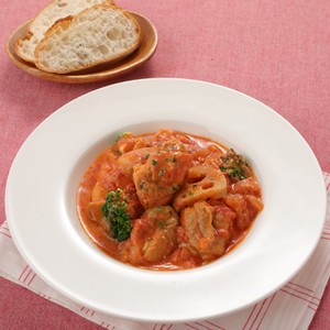濃厚 チキンのトマト煮込み 山口乃々華 ホッと一息 ののりきカフェ 一緒につくれるクックパッド Cookpadlive