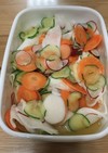 野菜の浅漬け