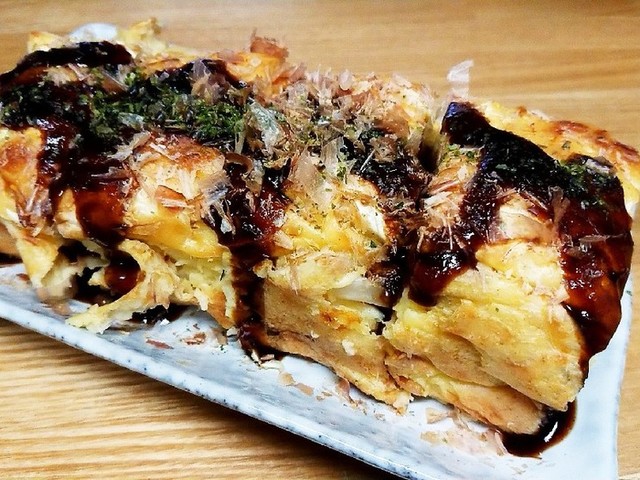 簡単 パウンドケーキ型お好み焼き レシピ 作り方 By U22d0 くろまめ クックパッド 簡単おいしいみんなのレシピが354万品