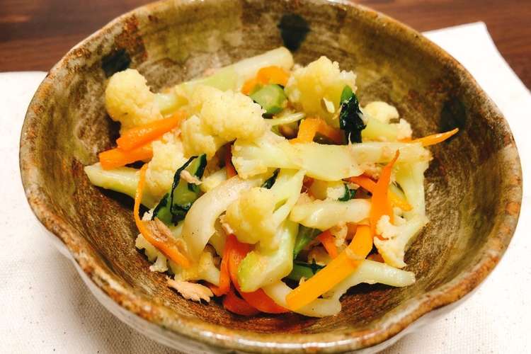 カリフラワー炒め ダイエット レシピ 作り方 By an クックパッド