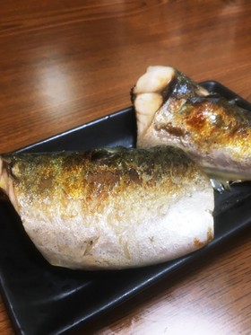 サバの塩焼き【フライパン】