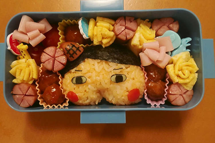 おしり探偵 キャラ弁 レシピ 作り方 By ノザキサン クックパッド 簡単おいしいみんなのレシピが356万品