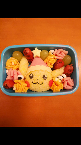 ポケモン ピカチュウサンタ キャラ弁
