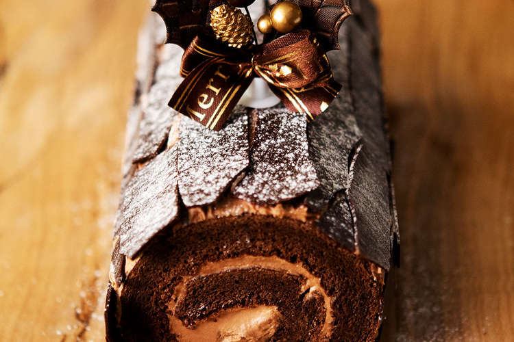 クリスマスにブッシュドノエル ショコラ レシピ 作り方 By チョコレートカカオ クックパッド 簡単おいしいみんなのレシピが350万品