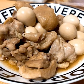 簡単な鶏もも肉とうずらの卵の甘酢煮