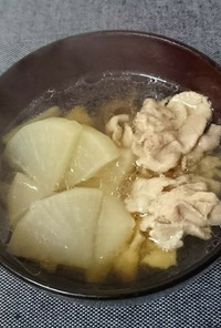 〈適量レシピ〉豚ロースと大根の生姜汁