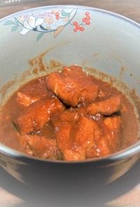 簡単にできる豚バラ肉の味噌煮