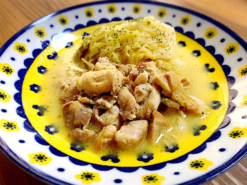 レモンガーリックバター鶏もも肉のレシピ