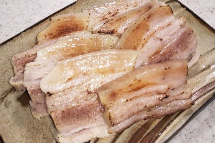 沖縄の伝統料理 スーチカー 豚の塩漬け レシピ 作り方 By うちなぁんチュ クックパッド