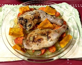 骨つき鳥もも肉 ハーブロースト