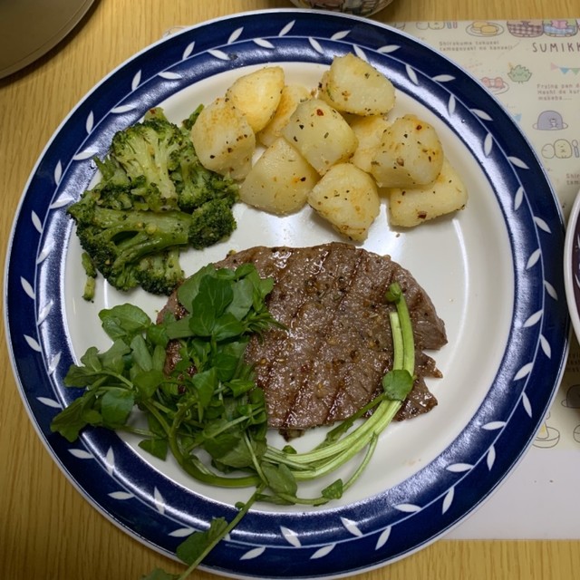 Mrswongちのステーキ付け合わせ2種 レシピ 作り方 By Mrswong クックパッド