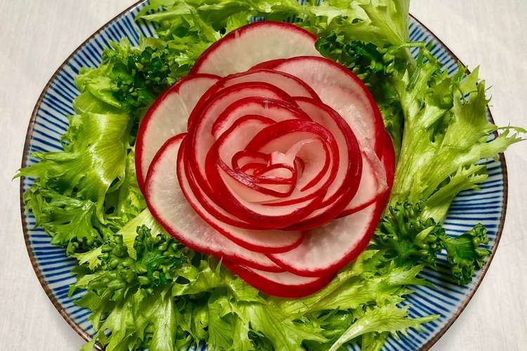 花びらに 大根の甘酢漬け レシピ 作り方 By お料理ニャロメ クックパッド