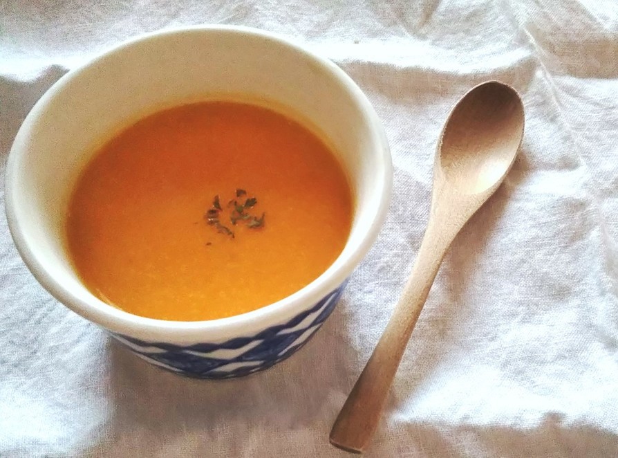 こってりかぼちゃスープの画像