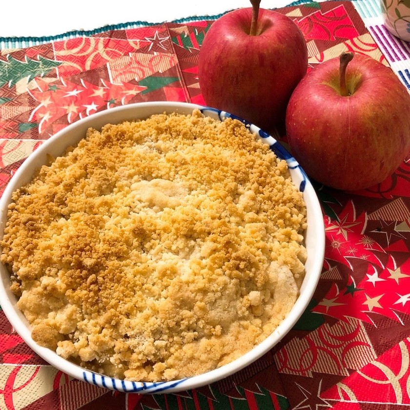 アップルクランブル by nani☆ 【クックパッド】 簡単おいしいみんなのレシピが355万品