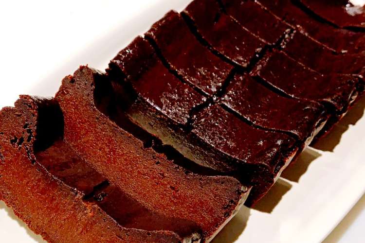 もっちり濃厚豆腐ガトーショコラ 卵なし レシピ 作り方 By はるぽん8 クックパッド 簡単おいしいみんなのレシピが350万品