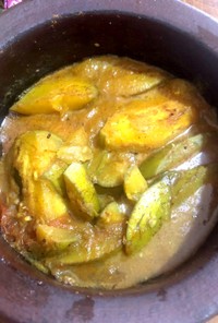Green mango curry 