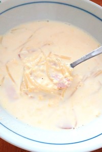 究極の牛乳消費レシピ☆牛乳スープ