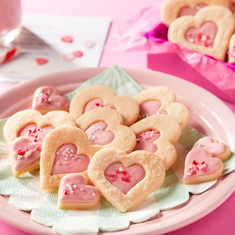 みんなの クッキー ピンク レシピが385品 クックパッド