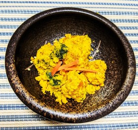 シンプルカボチャサラダ