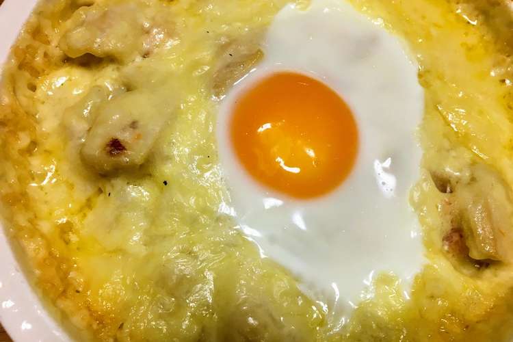 クリームシチューの残りで簡単ドリア レシピ 作り方 By 自由なリメイカー クックパッド 簡単おいしいみんなのレシピが350万品