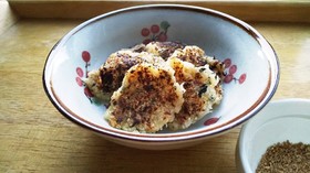 犬ご飯 エビ大根もち