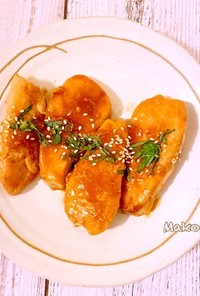 鶏胸肉の生姜焼き(^^)♡