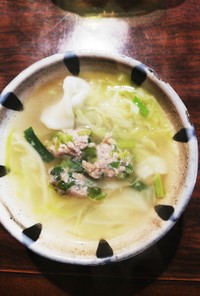 簡単水餃子スープ★☆
