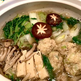 お鍋に!豚肉のつくね