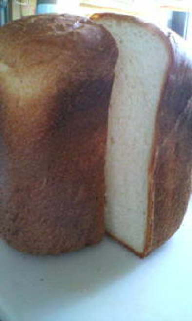 HBで自家製酵母の食パンの写真
