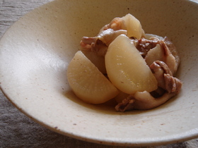 大根と豚バラの煮物