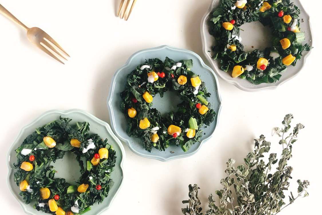 かんたん華やか ミニリースサラダ レシピ 作り方 By Akity2 クックパッド 簡単おいしいみんなのレシピが379万品