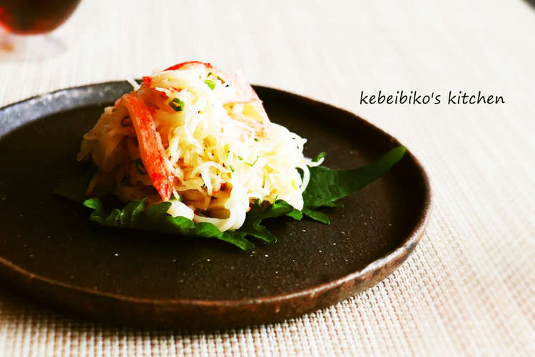 刺身のつま大根でシャキシャキなナムル レシピ 作り方 By Kebeibiko クックパッド 簡単おいしいみんなのレシピが378万品