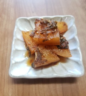 ふじっこおかか昆布で♪簡単すぎ大根の煮物