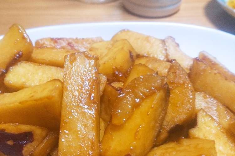 簡単 さつまいものレモンバター炒め レシピ 作り方 By スーパープラネット クックパッド