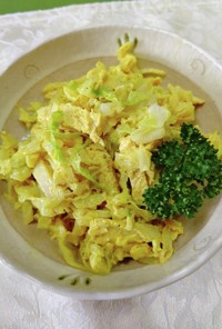 ささみ&鶏胸肉キャベツのマヨカレーサラダ