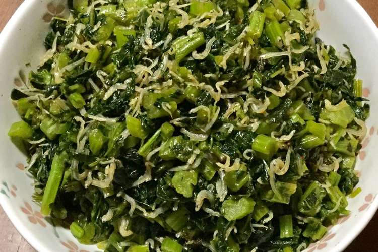 雑な男料理 大根の葉っぱ炒め レシピ 作り方 By シャローフリーク クックパッド 簡単おいしいみんなのレシピが357万品
